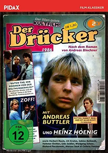 Produktbild: Der Drücker / Der 80er-Jahre-Kultfilm über MODERNE SKLAVEREI mit Andreas Buttler und Heinz Hoenig (Pidax Film-Klassiker)