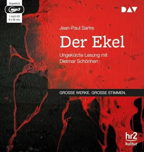 Produktbild: Der Ekel: Ungekürzte Lesung mit Dietmar Schönherr (1 mp3-CD)