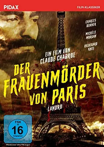 Produktbild: Der Frauenmörder von Paris (Landru) / Meisterwerk von Claude Chabrol basierend auf dem realen Fall des Serienmörders Landru (Pidax Film-Klassiker)