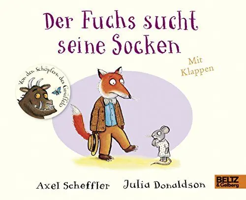 Produktbild: Der Fuchs sucht seine Socken: Pappbilderbuch mit Klappen (Geschichten aus dem Eichenwald)