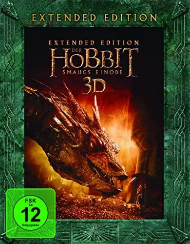 Produktbild: Der Hobbit: Smaugs Einöde Extended Edition (Blu-ray + Blu-ray 3D)