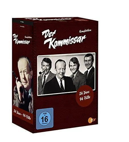 Produktbild: Der Kommissar - Komplettbox (24 DVDs)