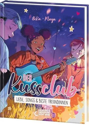 Produktbild: Der Kuss Club (Band 3) - Liebe, Songs & beste Freundinnen: Die Kunst der Liebe - Perfektes Comicbuch für Pre-Teens