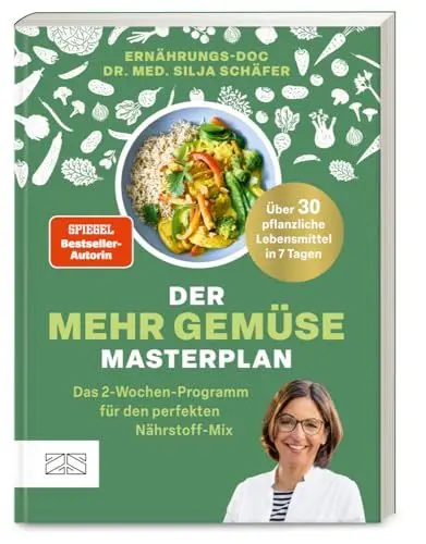 Produktbild: Der Mehr-Gemüse-Masterplan: Das 2-Wochen-Programm für den perfekten Nährstoff-Mix