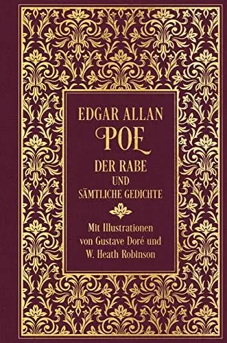 Produktbild: Der Rabe und sämtliche Gedichte: Leinen mit Goldprägung