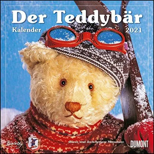Produktbild: Der Teddybär 2021 - Broschürenkalender - Wandkalender - Format 30 x 30 cm