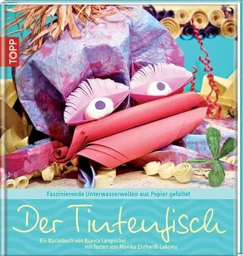 Produktbild: Der Tintenfisch: Witzige Meeresbewohner aus Papier falten: Faszinierende Unterwasserwelten aus Papier