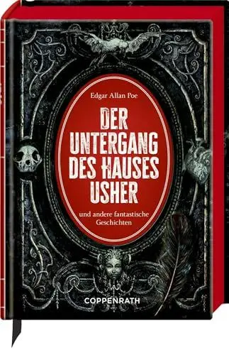 Produktbild: Der Untergang des Hauses Usher: und andere fantastische Geschichten: Dark-Romance-Klassiker des Kult-Autors mit 11 aufwendig gestalteten Extras. ... mit Leseband (Kleine Schmuckausgabe)