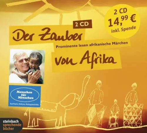 Produktbild: Der Zauber von Afrika. Prominente lesen afrikanische Märchen. 2 CDs