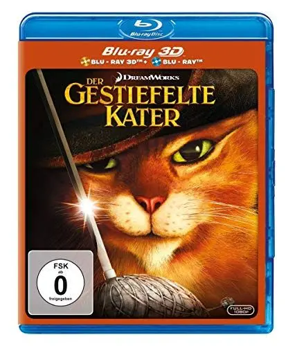 Produktbild: Der gestiefelte Kater (+ Blu-ray 2D)