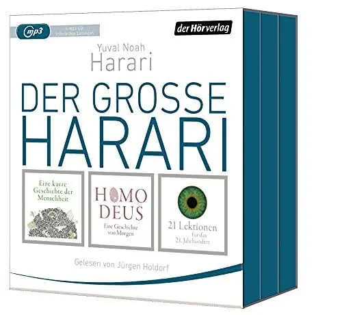 Produktbild: Der große Harari: Eine kurze Geschichte der Menschheit - Homo Deus - 21 Lektionen für das 21. Jahrhundert