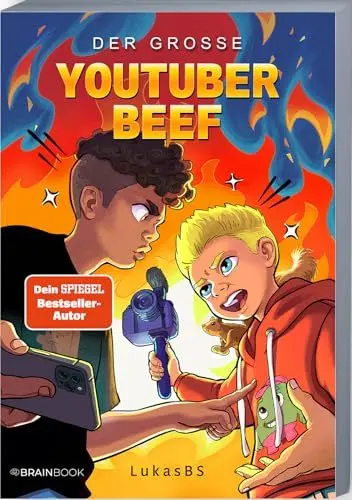 Produktbild: Der große YouTuber-Beef: Neue Abenteuer von der YouTuber Schule (LukasBS) (Die Abenteuer von LukasBS, Band 3)