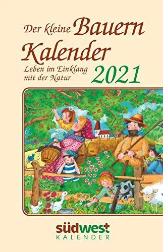 Produktbild: Der kleine Bauernkalender 2021 Taschenkalender. Leben im Einklang mit der Natur