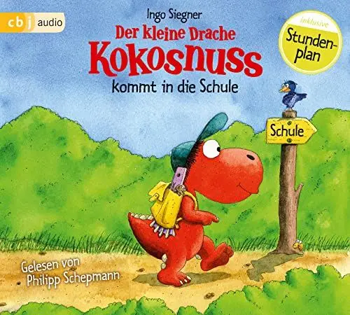 Produktbild: Der kleine Drache Kokosnuss kommt in die Schule (Die Abenteuer des kleinen Drachen Kokosnuss, Band 1)