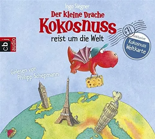 Produktbild: Der kleine Drache Kokosnuss reist um die Welt (Vorlesebücher, Band 3): Inszenierte Lesung mit Musik