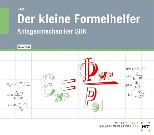Produktbild: Der kleine Formelhelfer: Anlagenmechaniker SHK
