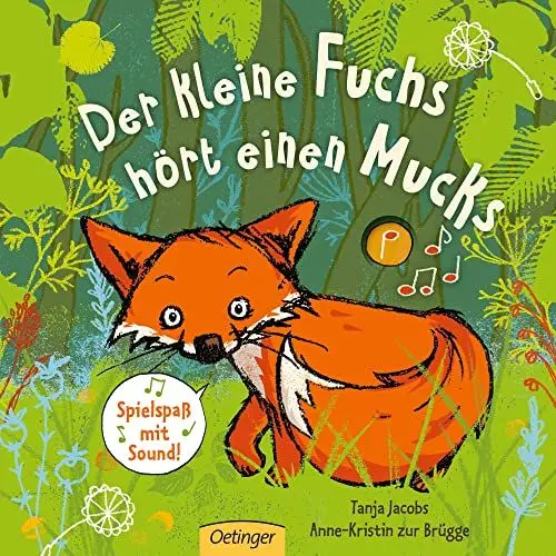 Produktbild: Der kleine Fuchs hört einen Mucks: Spielspaß mit Sound. Interaktives Kinderbuch mit sechs verschiedenen Tier-Sounds zum Vorlesen und Entdecken für Kinder ab 2 Jahren (Die kleine Eule und ihre Freunde)