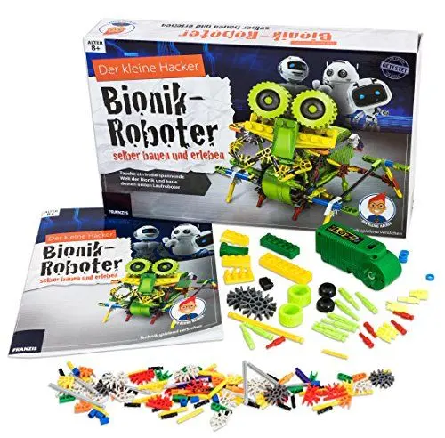 Produktbild: Der kleine Hacker: Bionik-Roboter selber bauen und erleben: Tauche ein in die spannende Welt der Bionik und baue deinen ersten Laufroboter