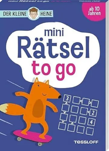 Produktbild: Der kleine Heine. Mini Rätsel to go. Ab 10 Jahren: 40 bunte Rätsel für unterwegs