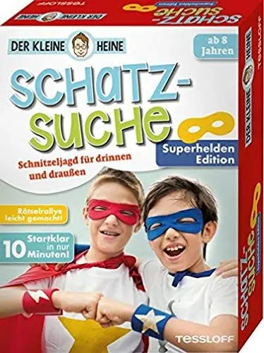 Produktbild: Der kleine Heine. Schatzsuche. Superhelden Edition. Schnitzeljagd für drinnen und draußen