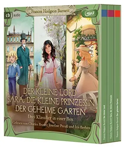 Produktbild: Der kleine Lord. Sara, die kleine Prinzessin. Der geheime Garten: Drei Klassiker in einer Box (Hörbuch-Klassiker für die ganze Familie, Band 20)