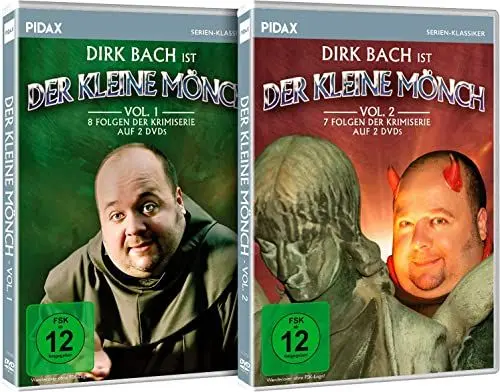 Produktbild: Der kleine Mönch - Krimi + Komödie - Die komplette 15-teilige deutsche Kult-Serie mit Dirck Bach auf 4 DVDs - Komplettbox (Pidax Serien-Klassiker)