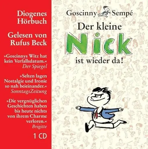 Produktbild: Der kleine Nick ist wieder da!: Lesung. Gekürzte Ausgabe