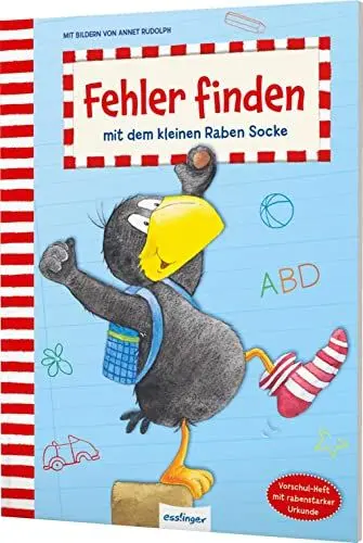 Produktbild: Der kleine Rabe Socke: Fehler finden mit dem kleinen Raben Socke: Beschäftigungsbuch