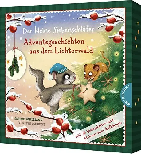 Produktbild: Der kleine Siebenschläfer: Adventsgeschichten aus dem Lichterwald: Adventskalender-Box