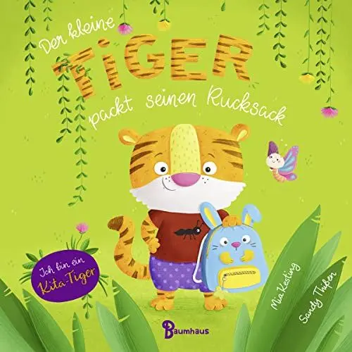 Produktbild: Der kleine Tiger packt seinen Rucksack (Pappbilderbuch)