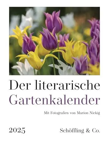 Produktbild: Der literarische Gartenkalender 2025