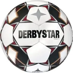 Produktbild: Derbystar Atmos Tt V22 Fußball Weiss Schwarz Rot 5