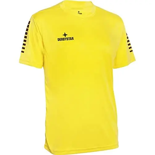 Produktbild: Derbystar Contra Unisex Trikot, gelb schwarz, XXXL