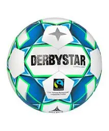 Produktbild: Derbystar Gamma Light V22 Fußball Weiss Blau Grün 4