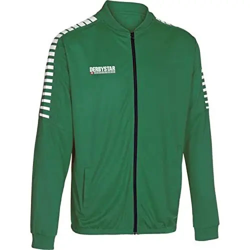 Produktbild: Derbystar Kinder Hyper Poly-Arbeitsjacke Jacke, Gruen Weiss, 116