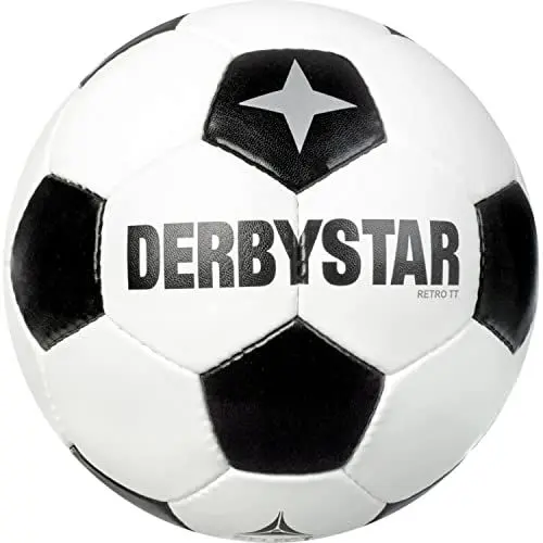 Produktbild: Derbystar Retro Tt V21 Fußball Weiss Schwarz 5