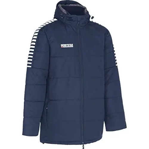 Produktbild: Derbystar Unisex Kinder Hyper stadion jakke Kinder Jacke, Navy Weiß, 140-152 EU