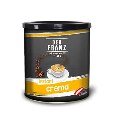 Produktbild: Der-Franz Crema Instant-Kaffee, Intensität 4/5, 100% Arabica, 200 g
