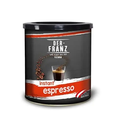Produktbild: Der-Franz Espresso Instant-Kaffee, Intensität 5/5, Arabica und Robusta, 200 g