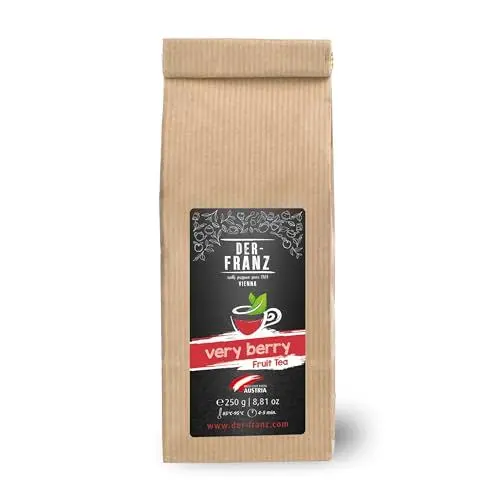 Produktbild: Der-Franz Früchtetee „Verry Berry“ in ganzen Blättern, 250 g