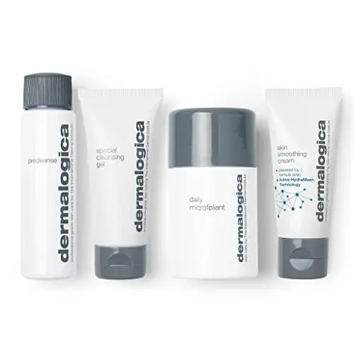 Produktbild: Dermalogica Discover Healthy Skin - Pflegeset zum Kennenlernen. Reinigt, glättet, spendet Feuchtigkeit.