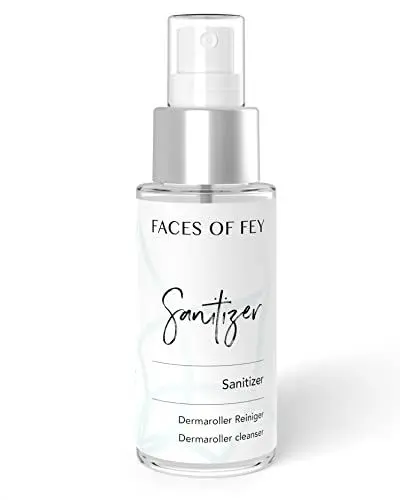 Produktbild: Dermaroller Sanitizer FACES OF FEY - Spray zur zuverlässigen Reinigung von Dermarollern und Dermapens