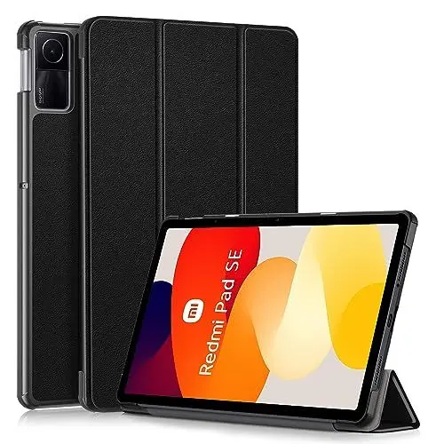 Produktbild: Derwere für Xiaomi Redmi Pad SE Hülle 11 Zoll 2023,Schwarz