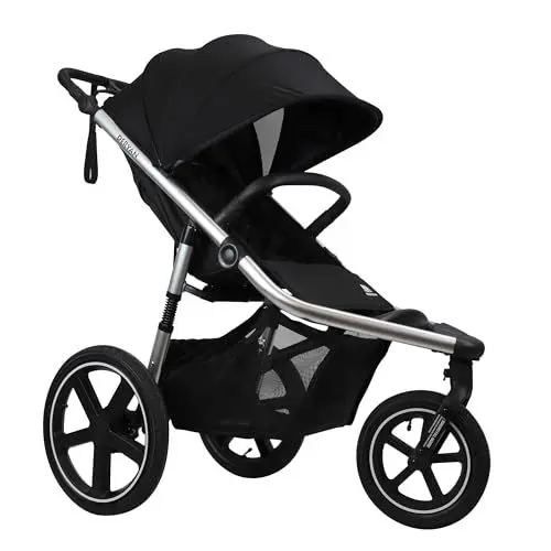 Produktbild: Deryan Bolt Jogger Kombikinderwagen für jedes Gelände - Zusammenklappbarer und tragbarer Buggy - Buggy zum Joggen ab 6 monate - Aluminium