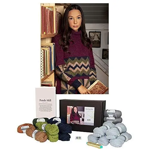 Produktbild: DesignEtte Denmark Strickset, Hellblau, L/XL-2XL/3XL