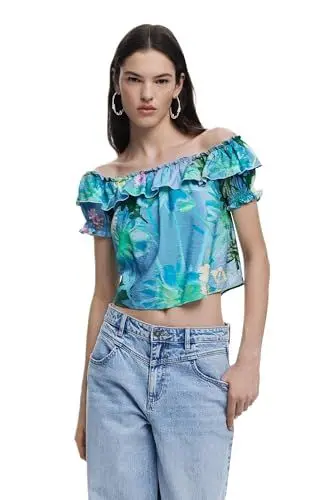 Produktbild: Desigual BLUS_Selene, 4001 Green Water, L