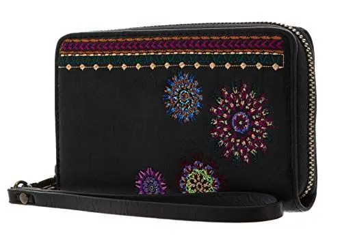 Produktbild: Desigual Damen Astoria Mini Mittelgroßes Portemonnaie, Schwarz