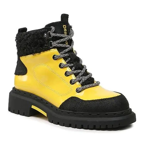 Produktbild: Desigual Damen Shoes_Trekking Hiking Shoe, Yellow, 36 EU