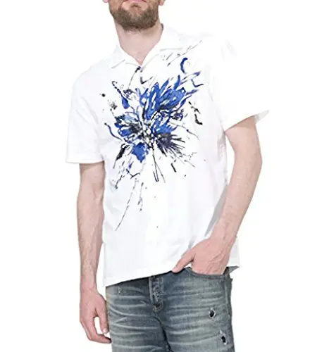 Produktbild: Desigual Sandro Herrenhemd, Weiß, 74C12J4, weiß, Small