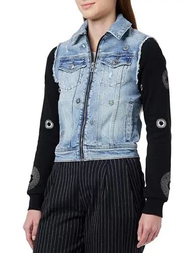 Produktbild: Desigual JACKET_ZENKIU, 5053 DENIM MEDIUM WASH, S